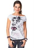 Camiseta Branca Com Estampa